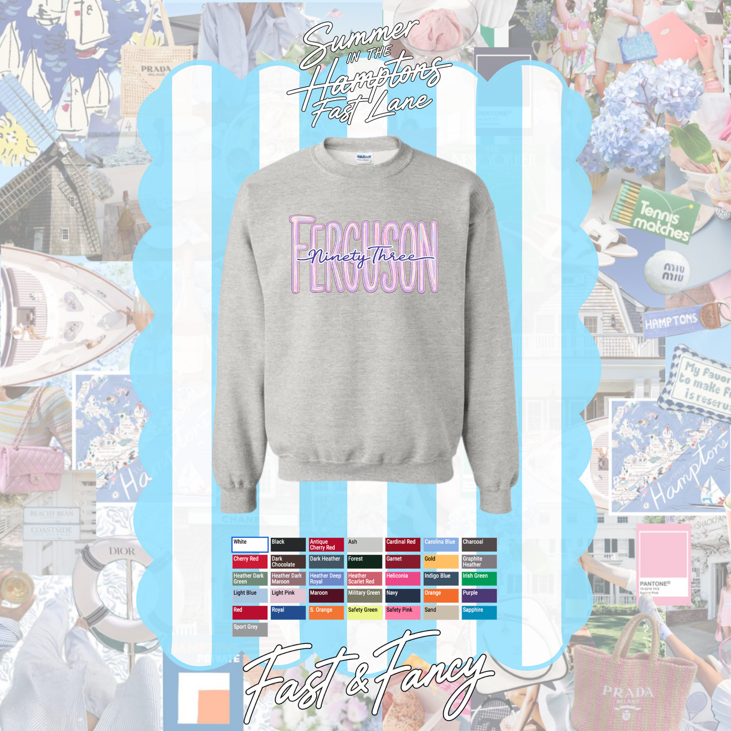 Gildan Crewneck (Choose Your Color)