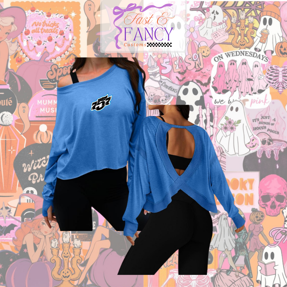 Open Back Long Sleeve
