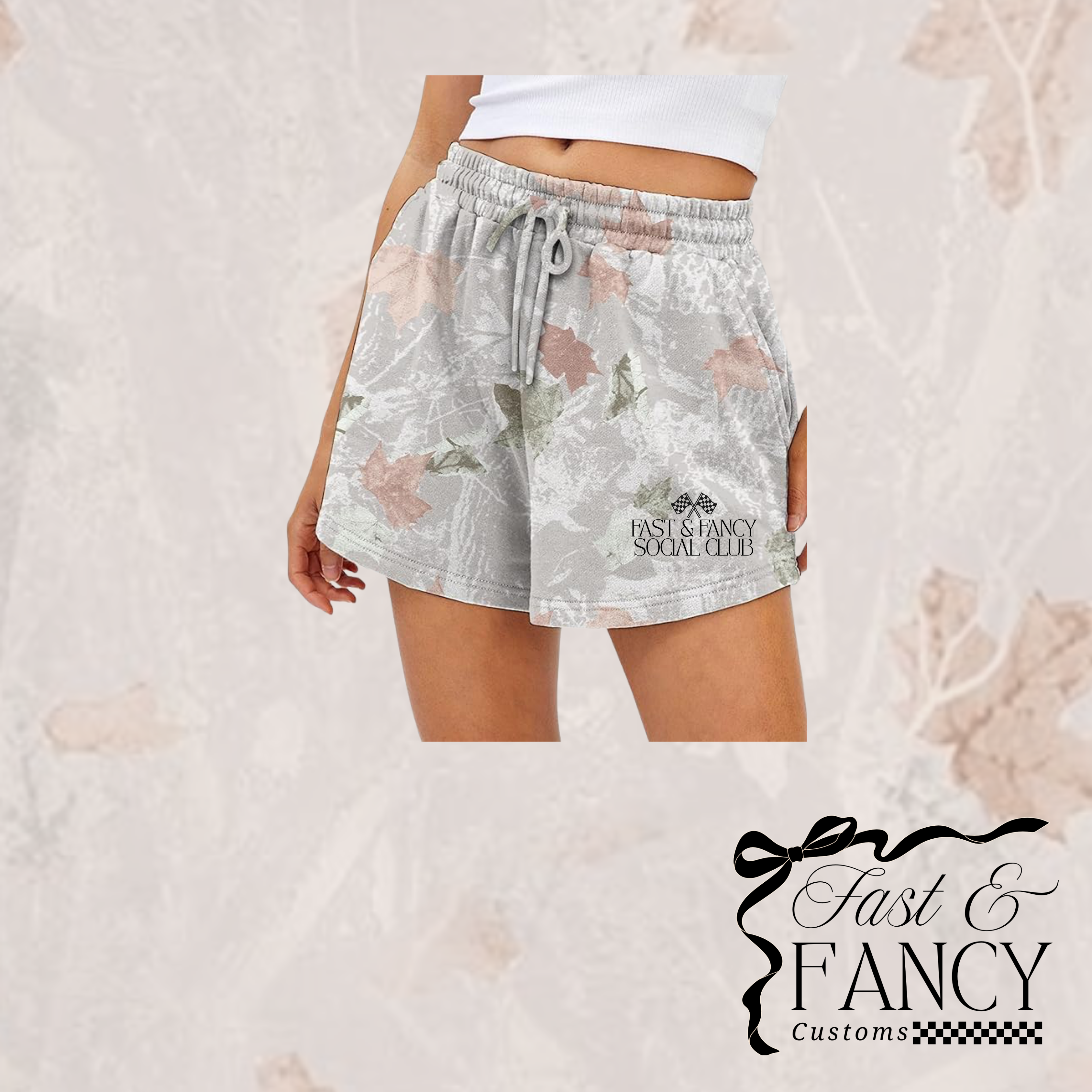 Camo Sweat Shorts