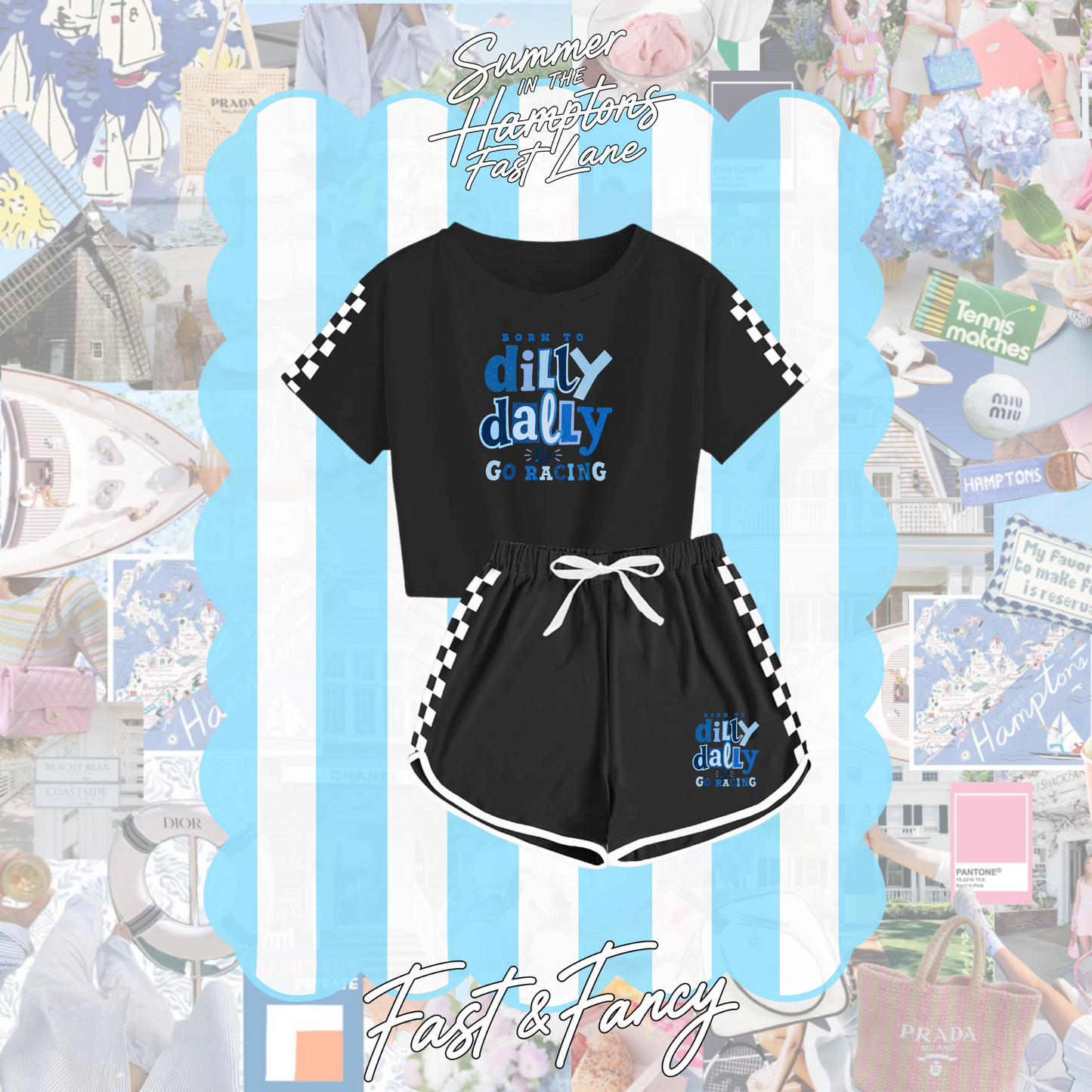 Youth Checkered Set