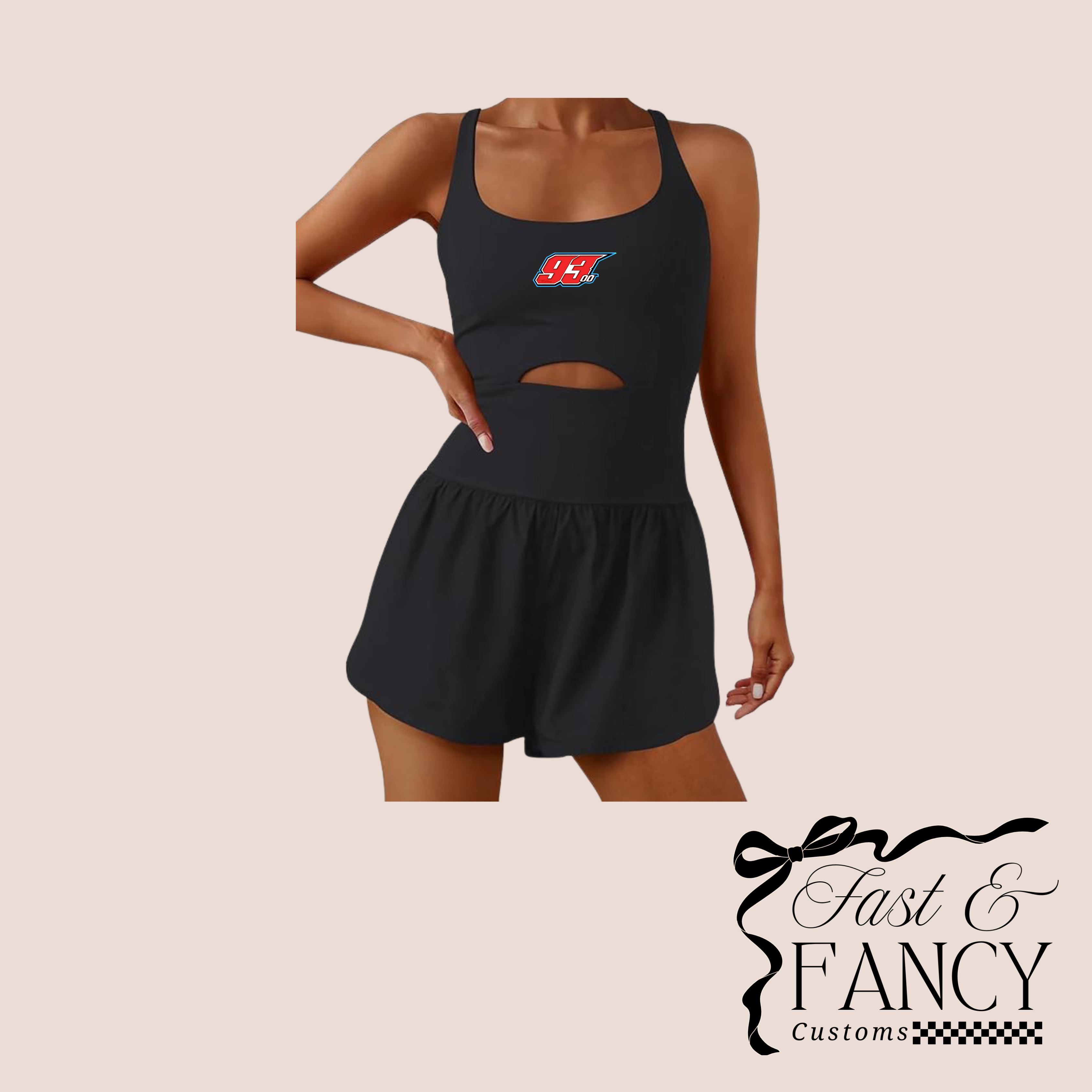 Active Keyhole Romper (Choose Your Color)