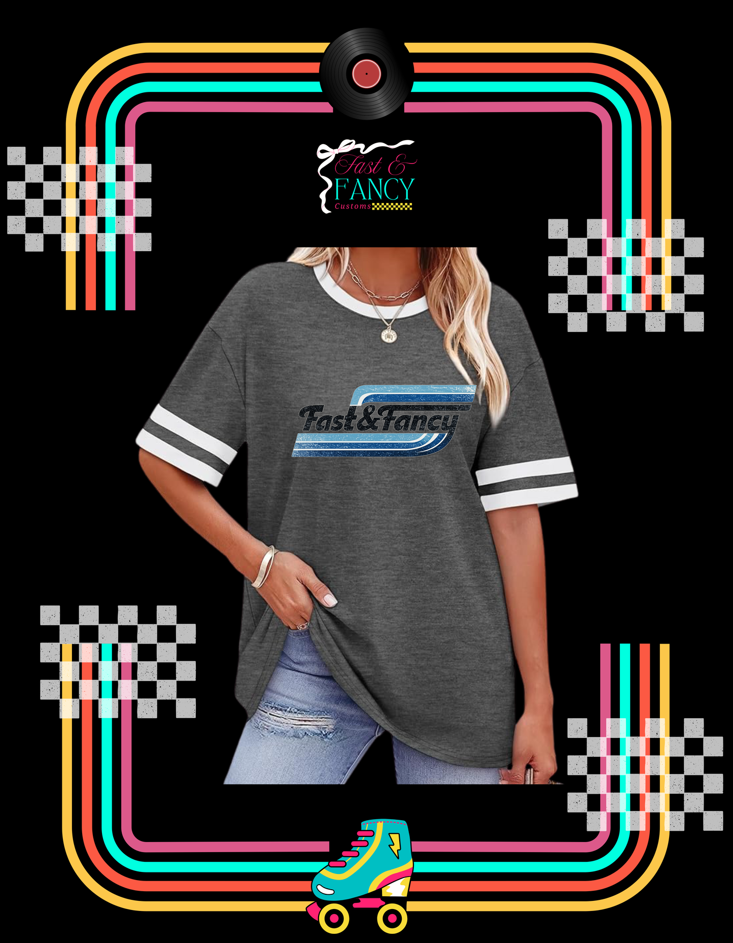 Jersey Fast & Fancy Tee