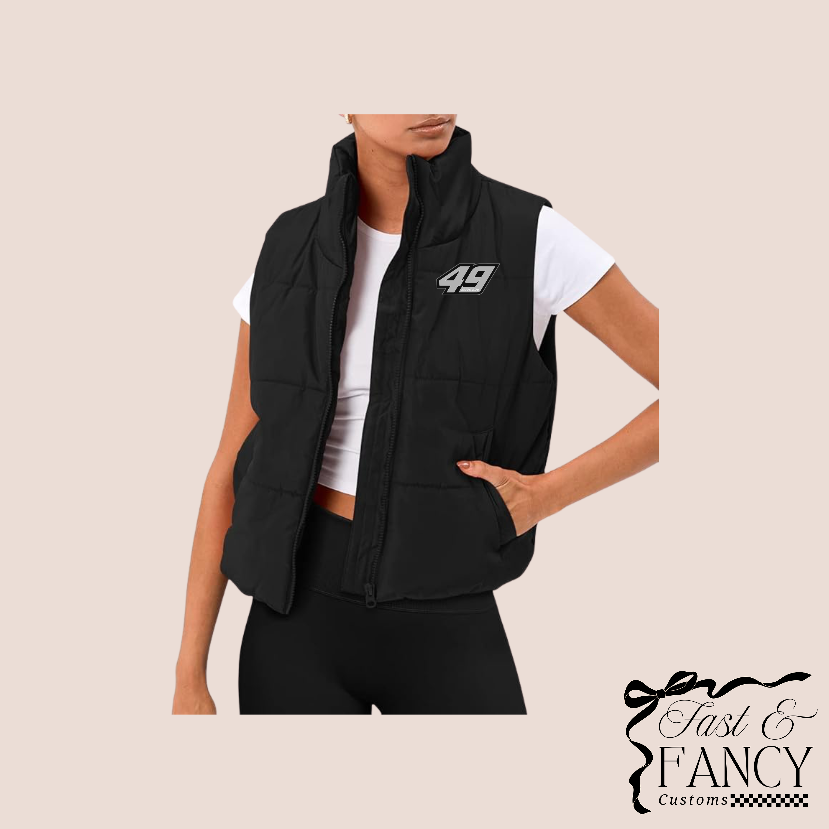 Warm Puffy Vest Lightweight