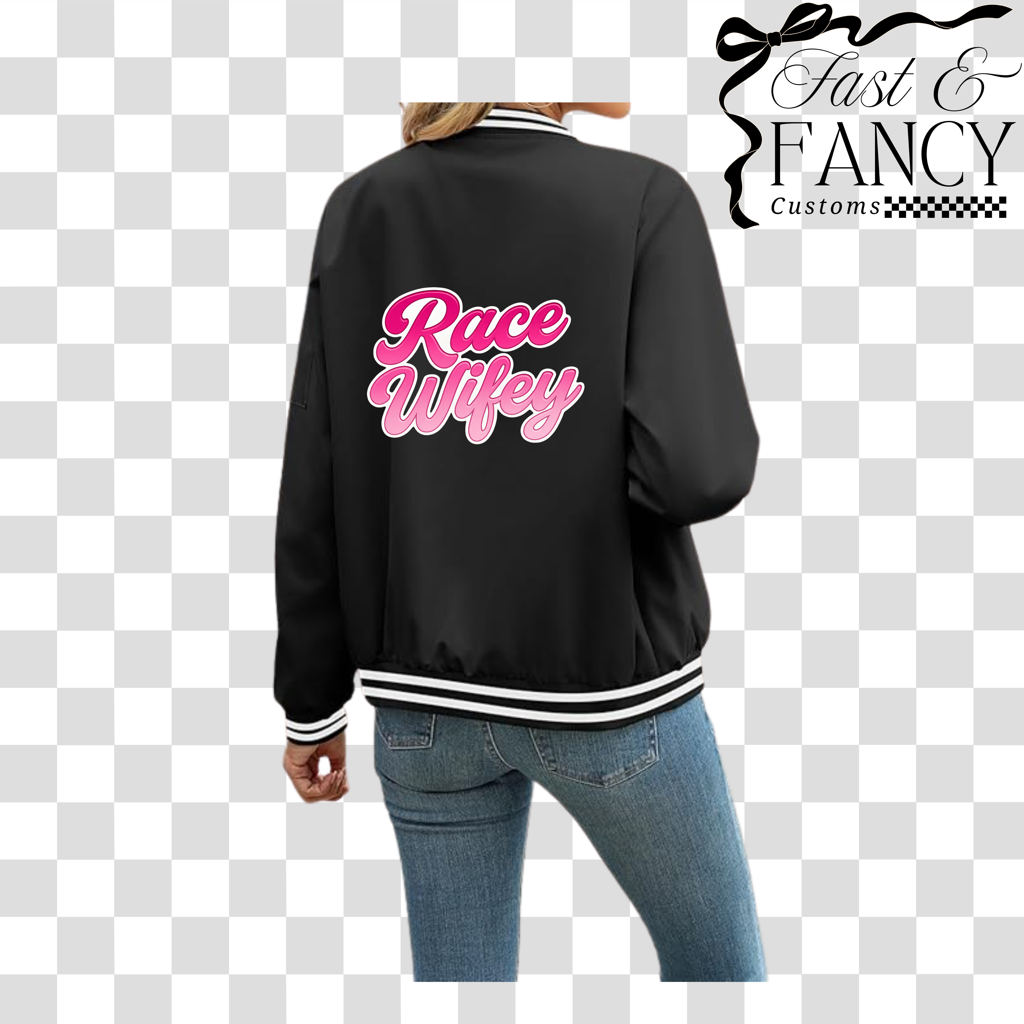 Black Bomber Jacket