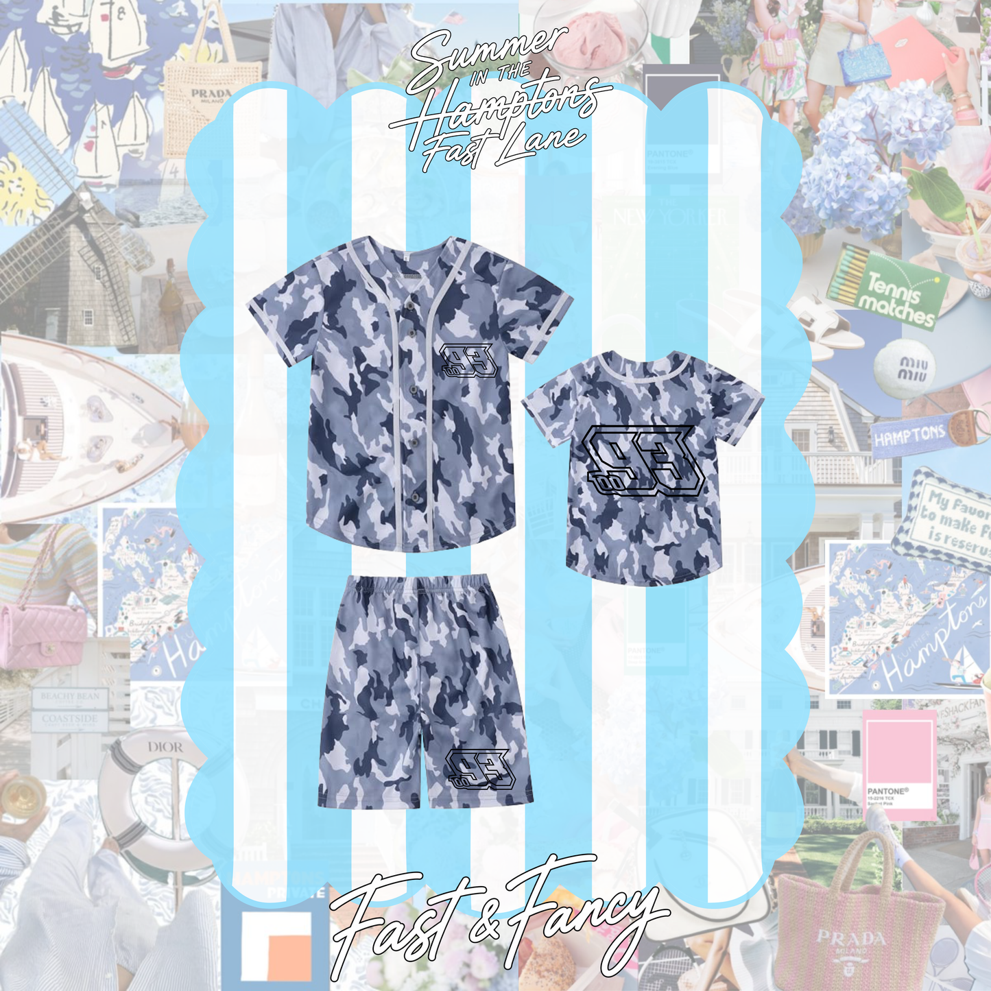 Kids Camo Jersey Set
