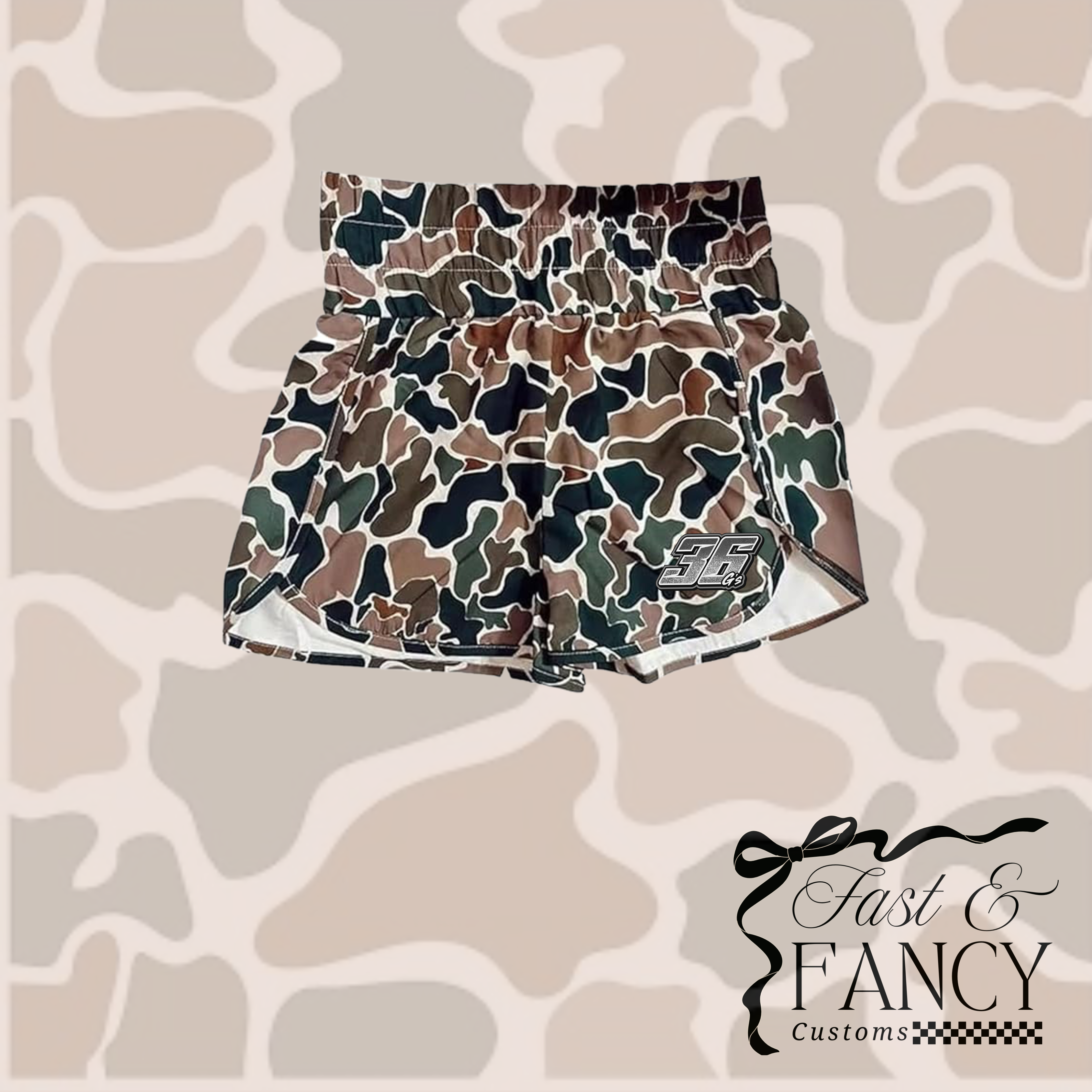 Brown Duck Camo Shorts