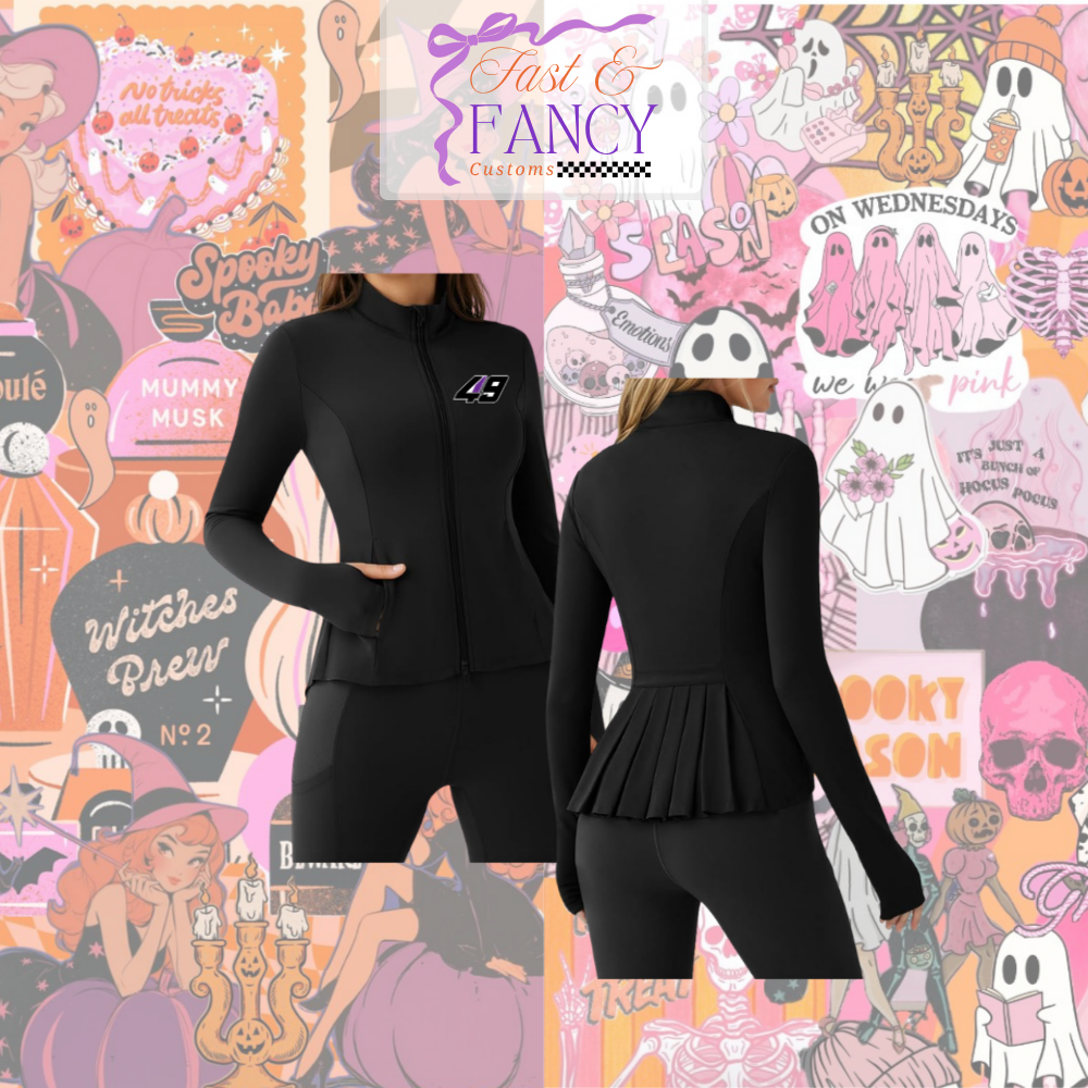 Black Pleated Jacket