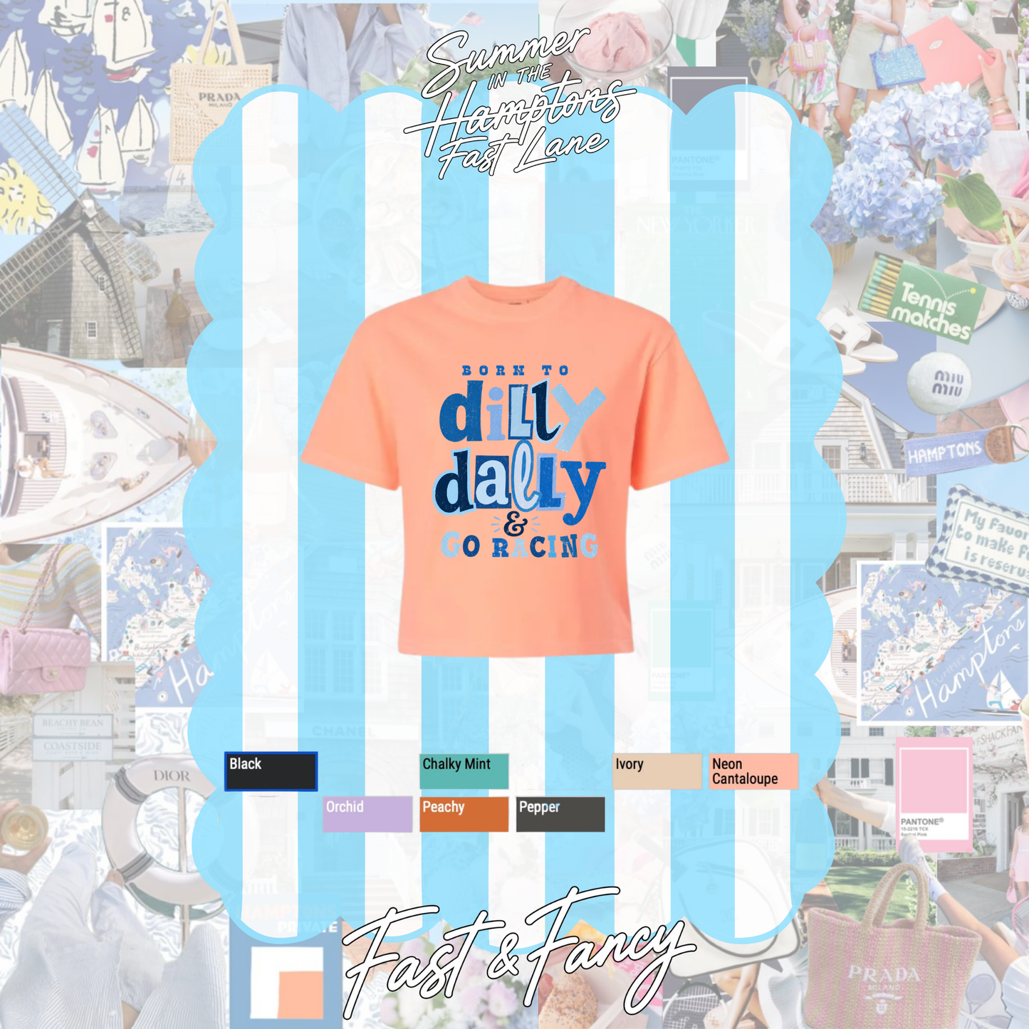 Comfort Color Crop Boxy Tee