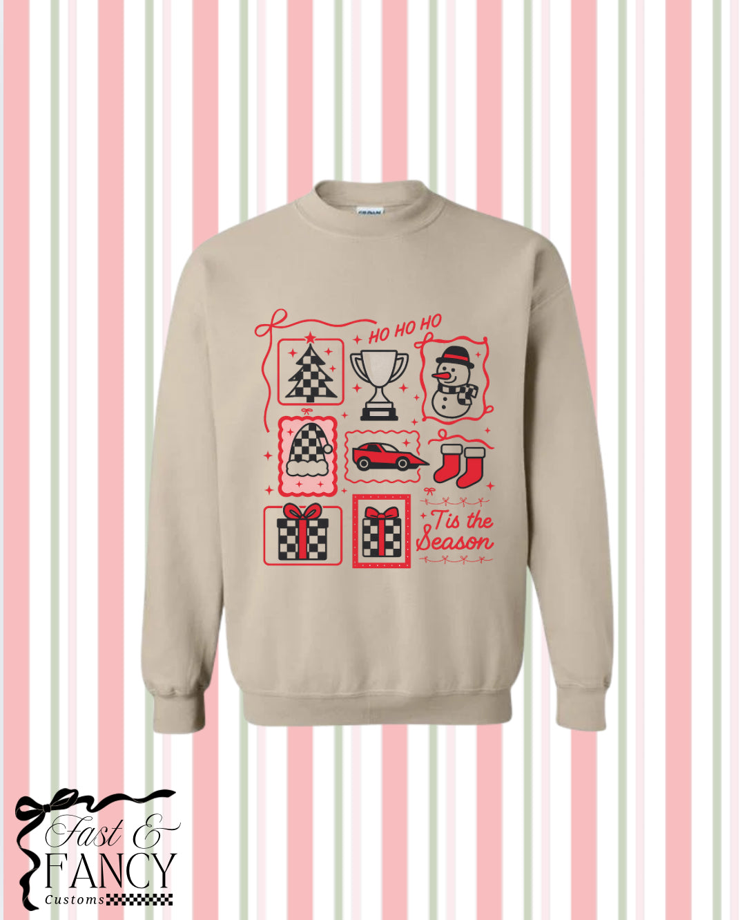 Tis The Season Crewneck-Choose Your Color