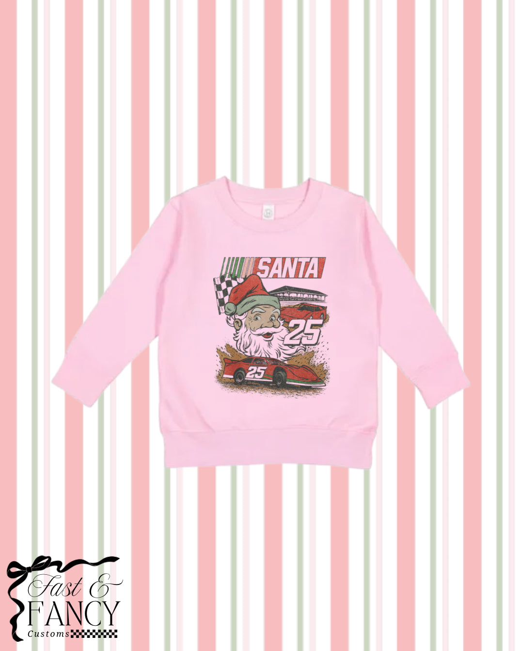 Toddler Crewneck Dirt Santa-Choose Your Color