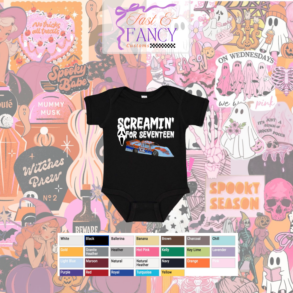 Baby Onesie (Choose Your Color)