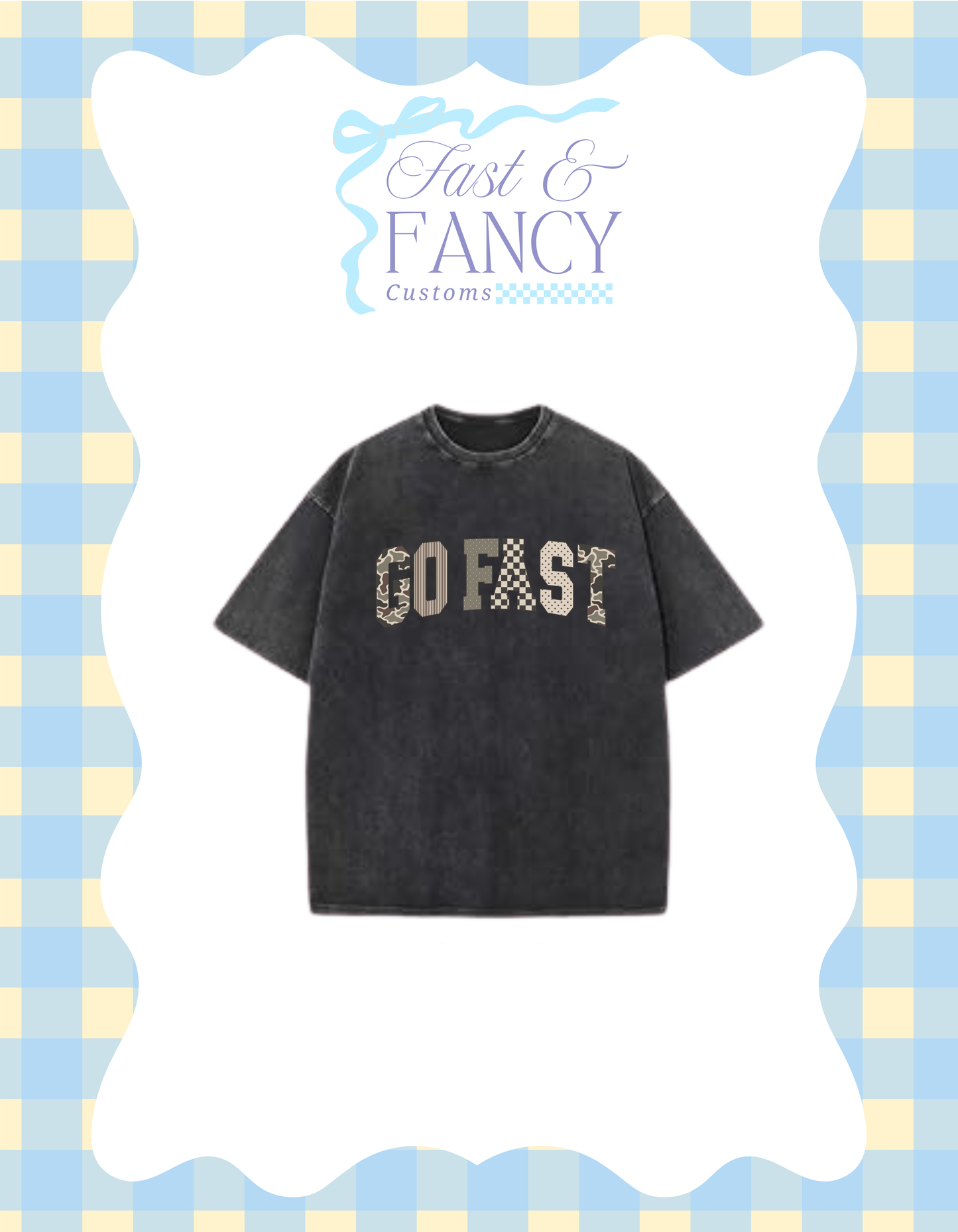 Acid wash T-shirt