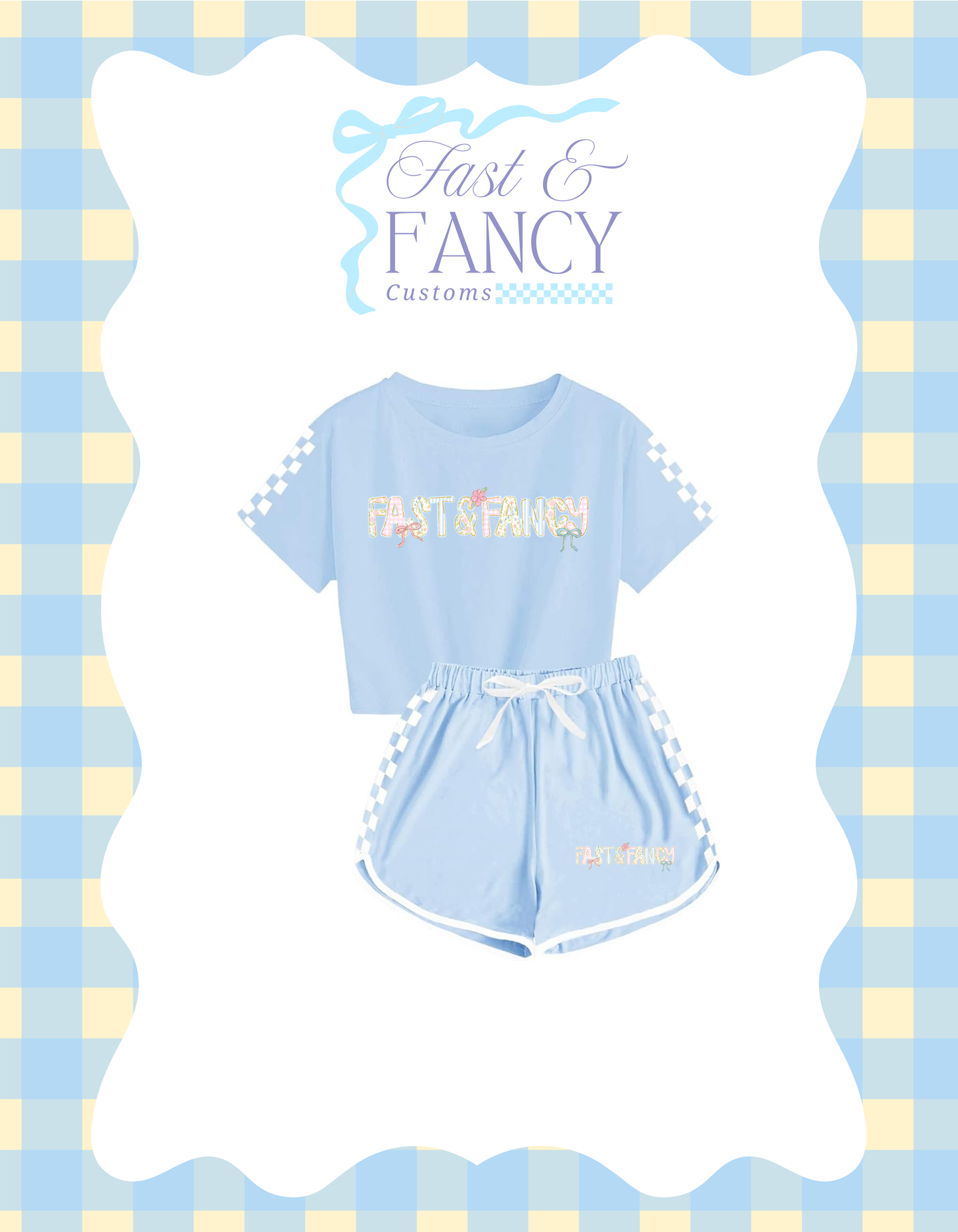 Youth Checkered Set
