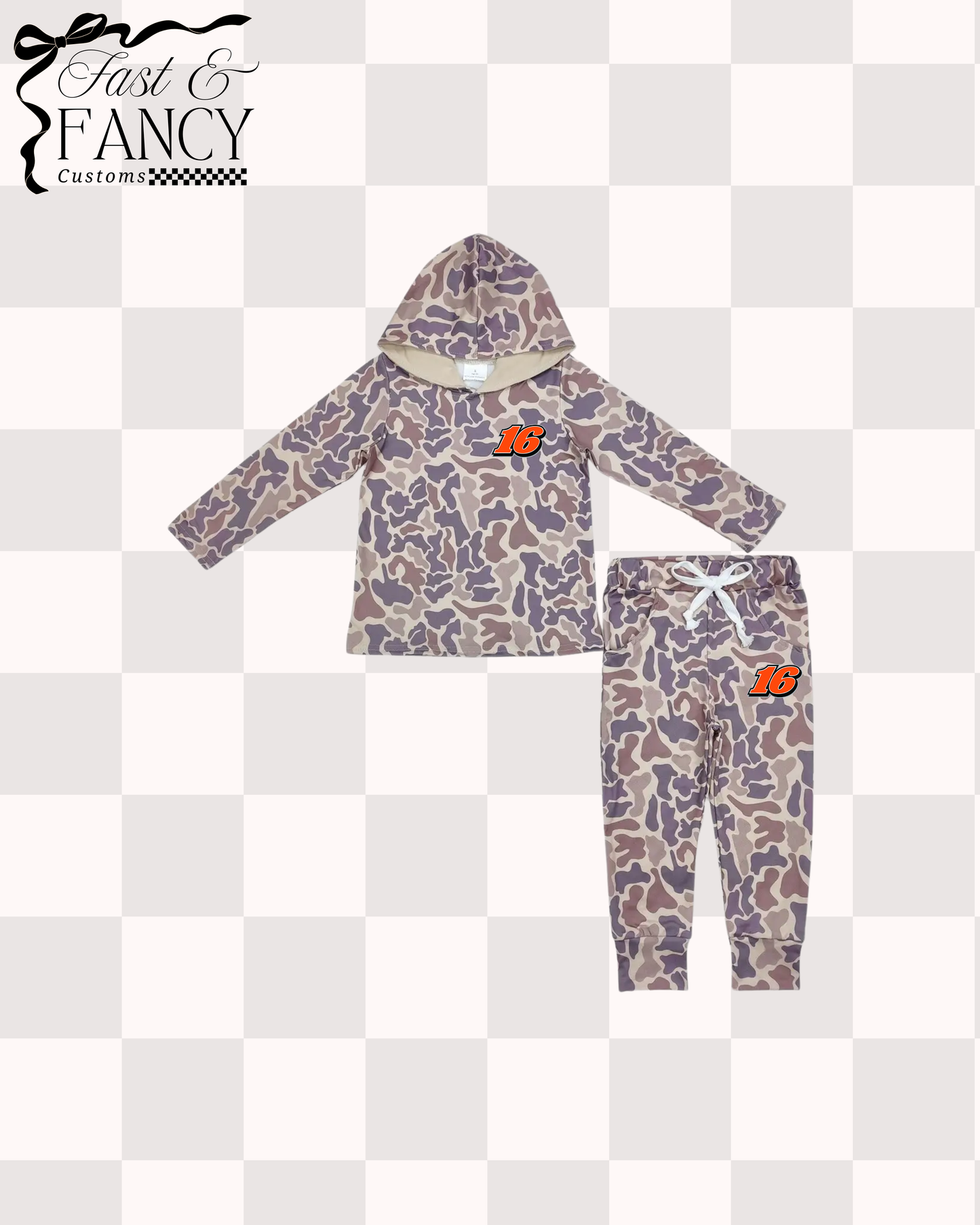 Khaki Duck Camo Boys Sets