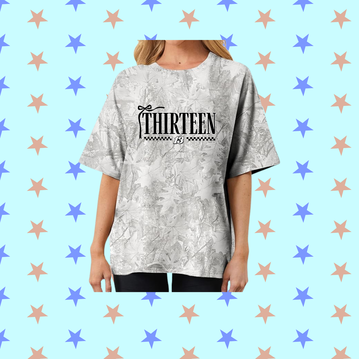 Camo Oversized T-Shirt