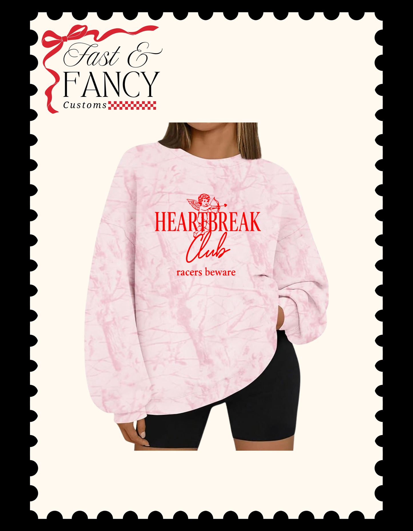 Pink Camo Crewneck