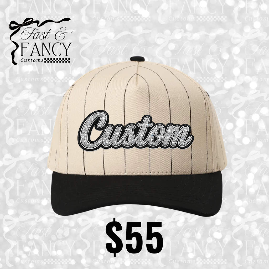 Custom Rhinestone Hat