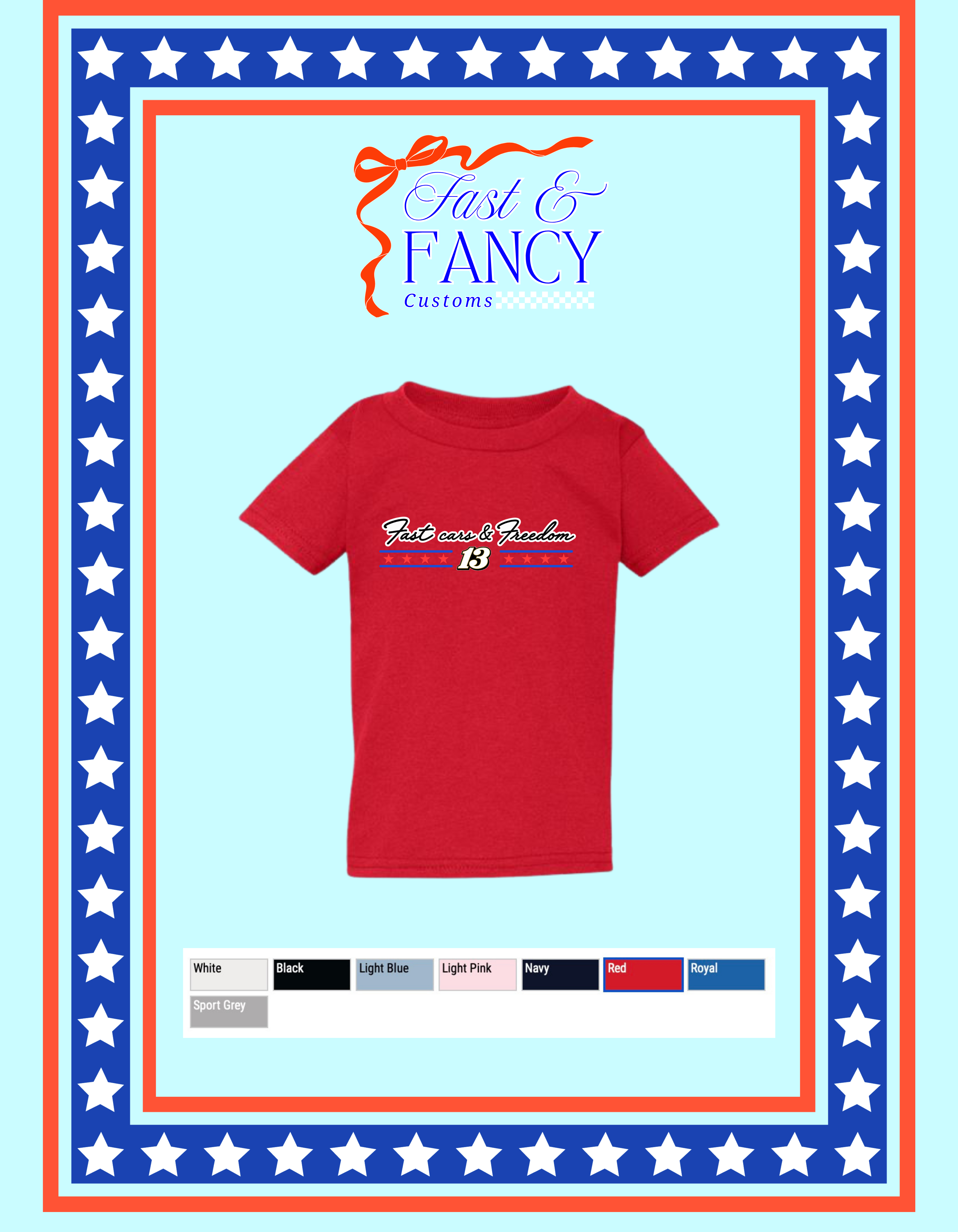 Toddler T-Shirt (Choose your Color)