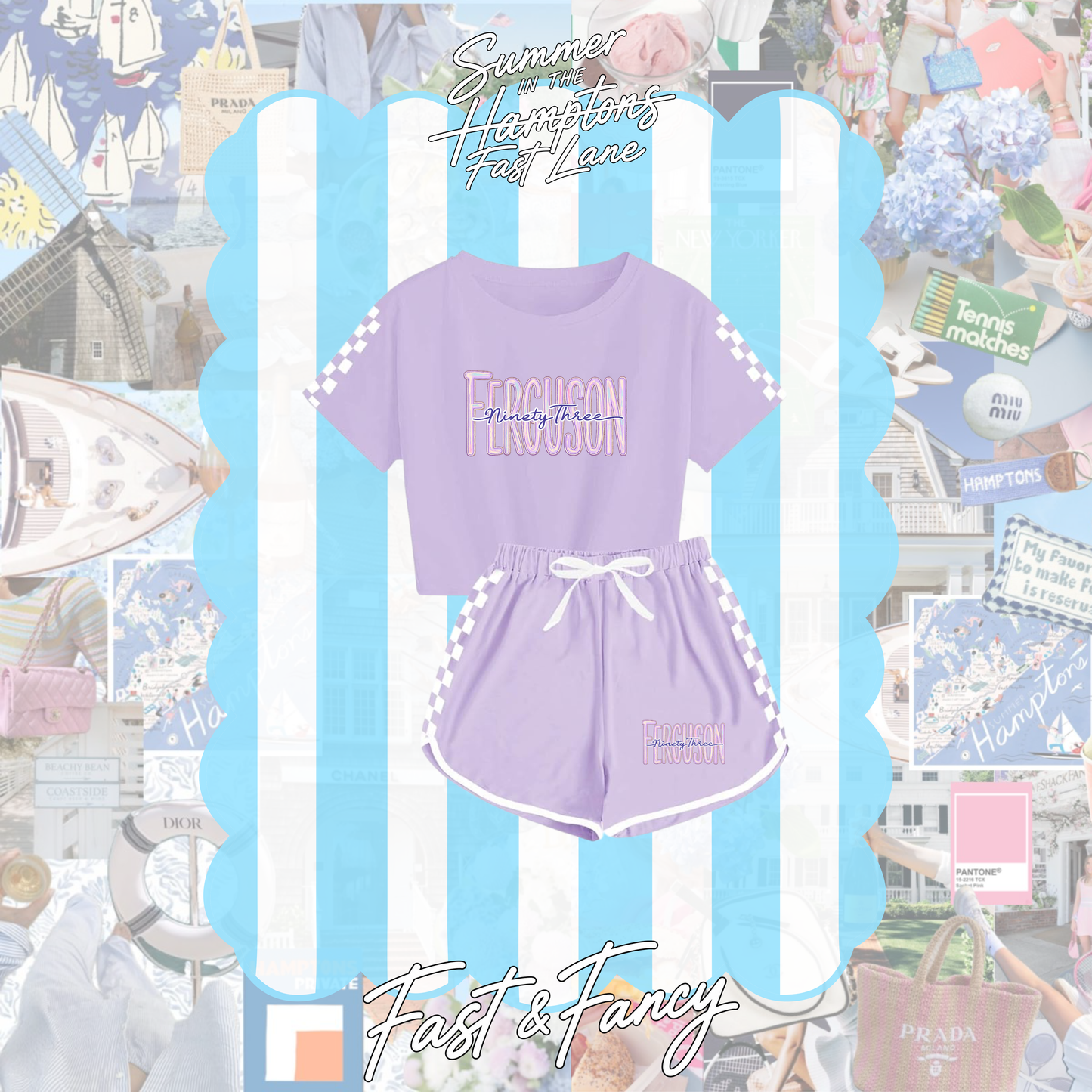 Youth Checkered Set