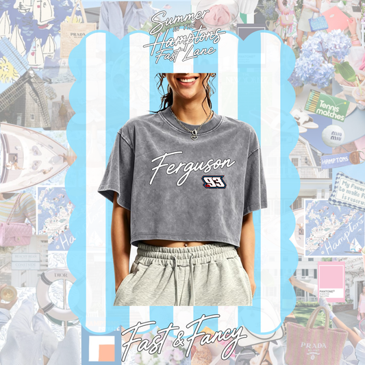 Acid wash Boxy Crop