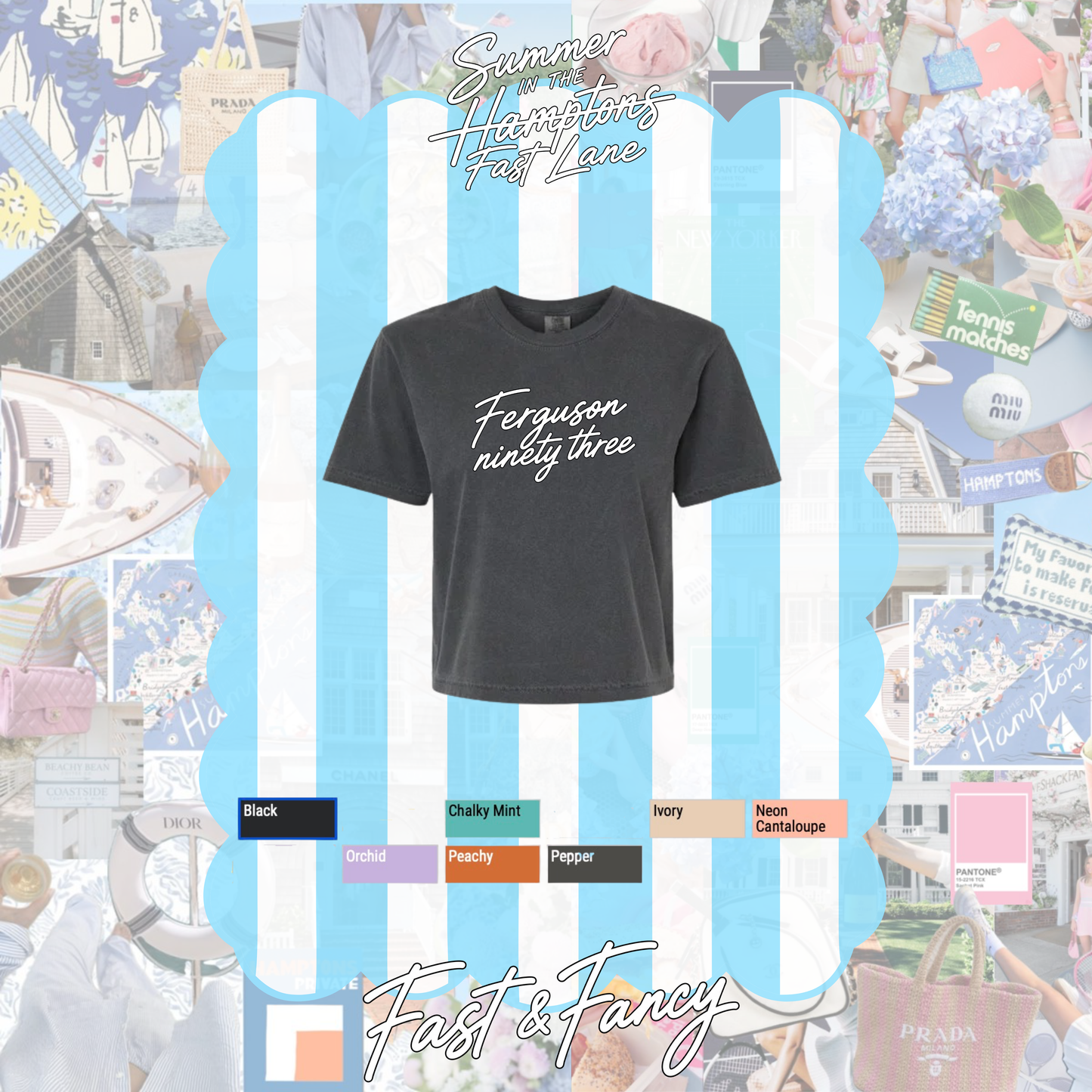 Comfort Color Crop Boxy Tee
