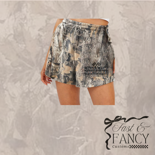 Camo Sweat Shorts