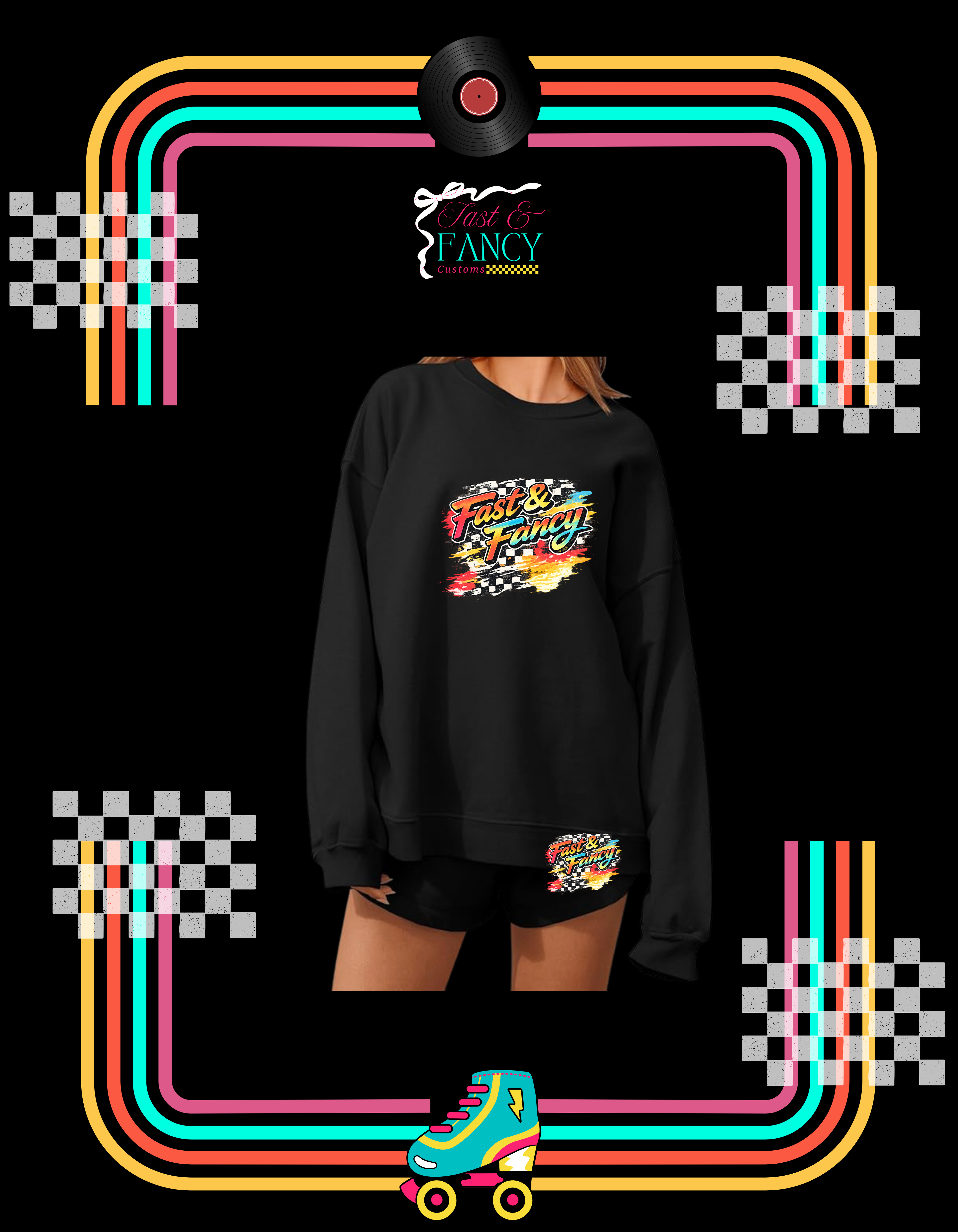 Fast & Fancy Retro Lounge set