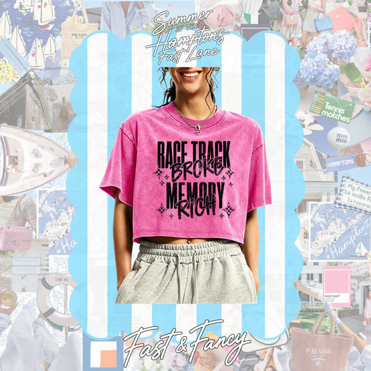 Acid wash Boxy Crop