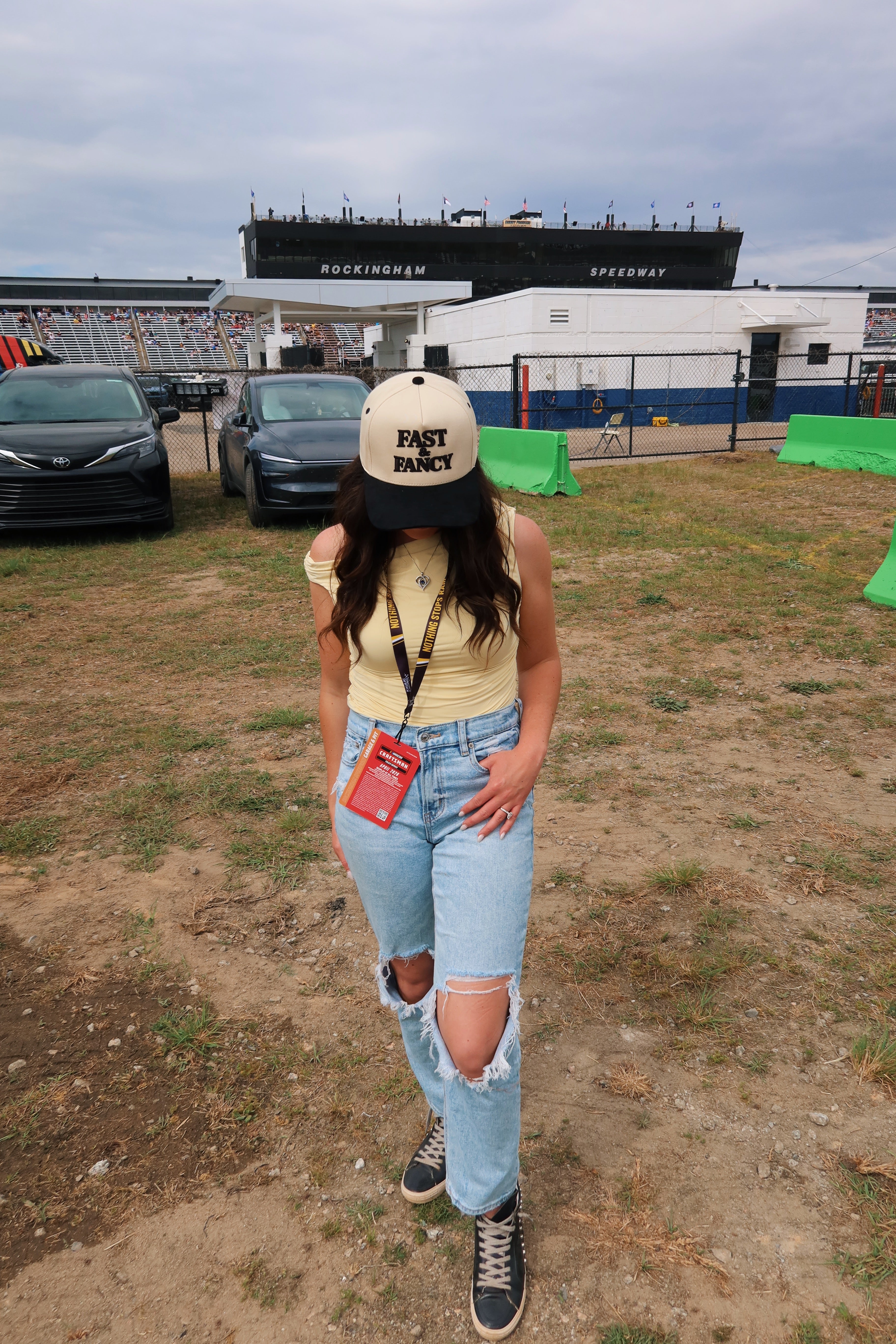 Puff Embroidered Fast & Fancy Hat