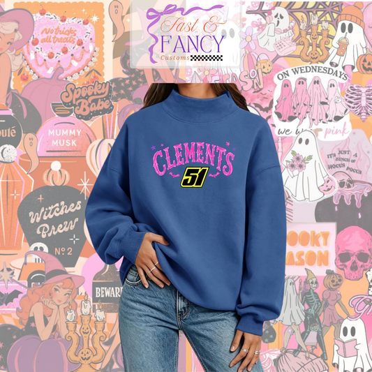 Dark Blue Mockneck