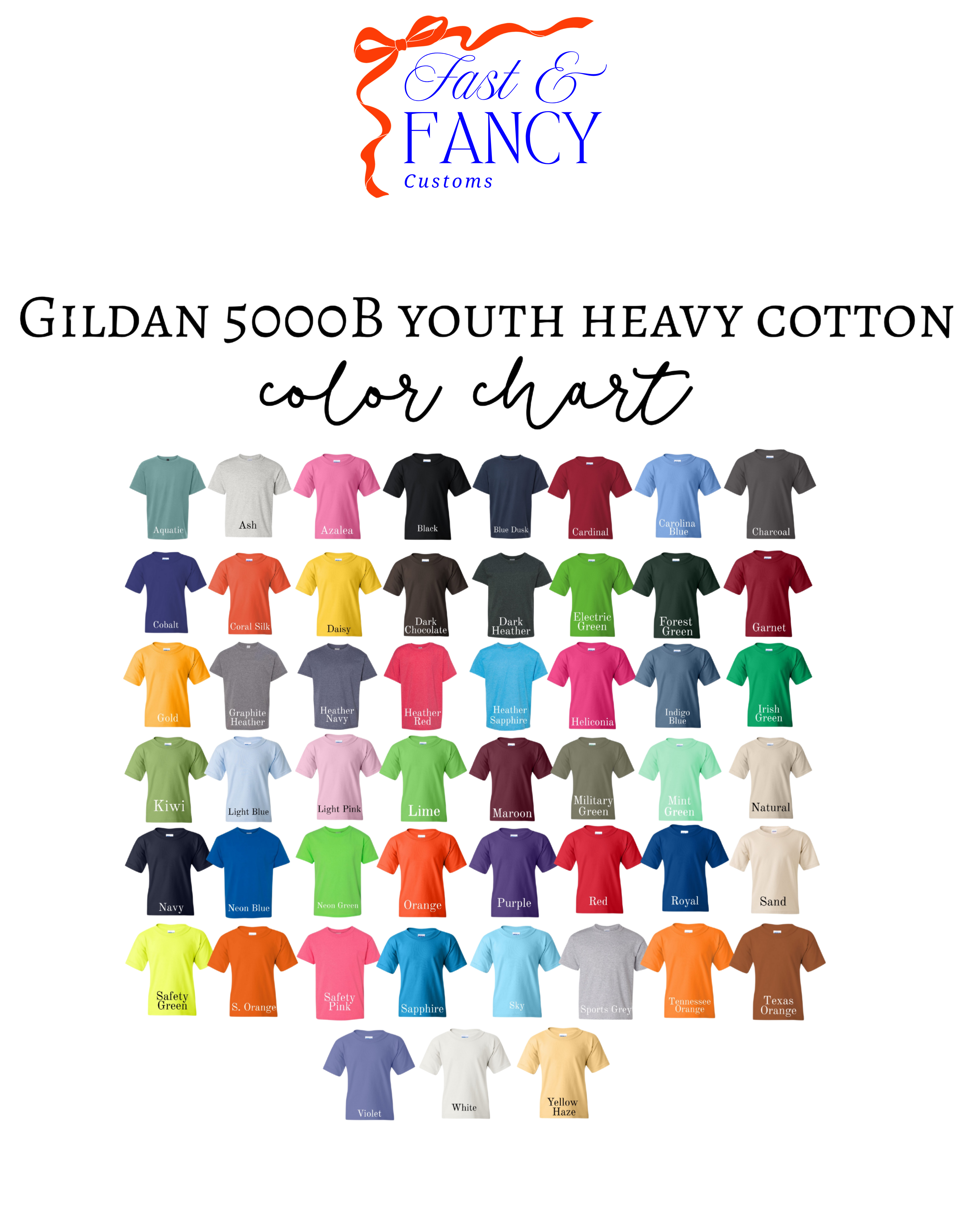 Youth T Shirt (Choose your Color)