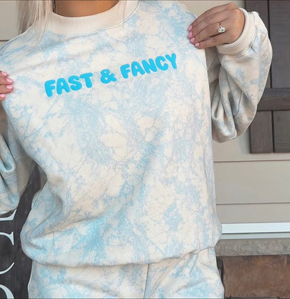 Blue Camo Fast and Fancy Set (Sold as set)