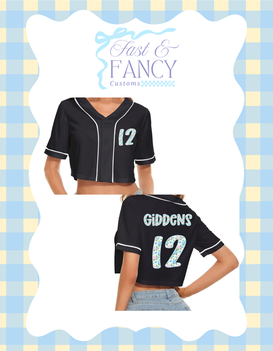 Custom cropped jersey