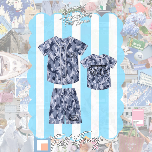 Kids Camo Jersey Set