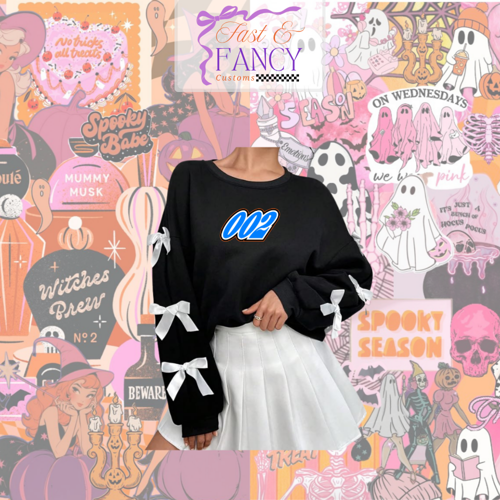 Black Bow Sweater