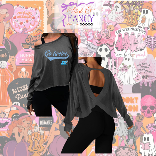 Open Back Long Sleeve