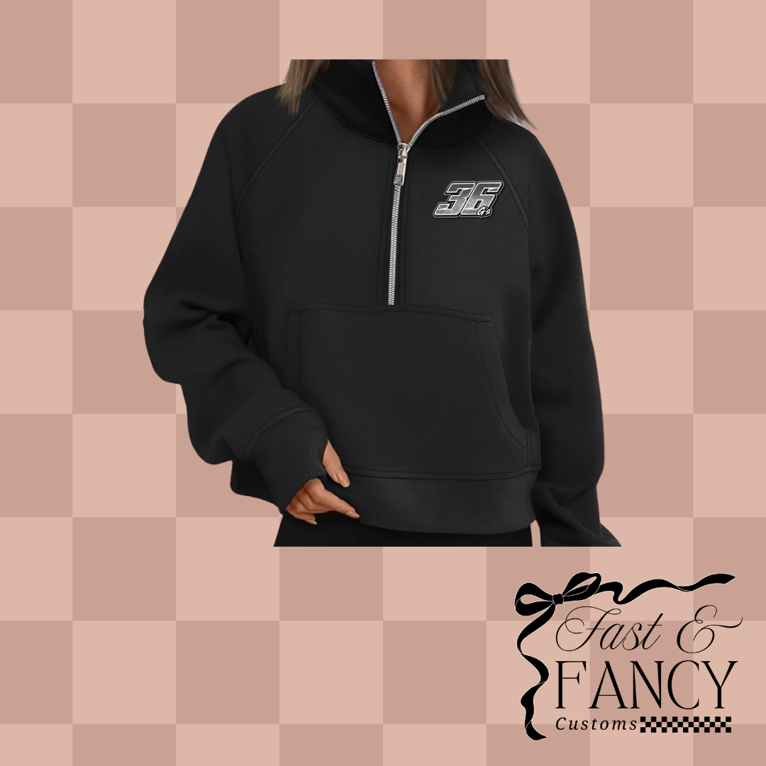 Black Quarter Zip