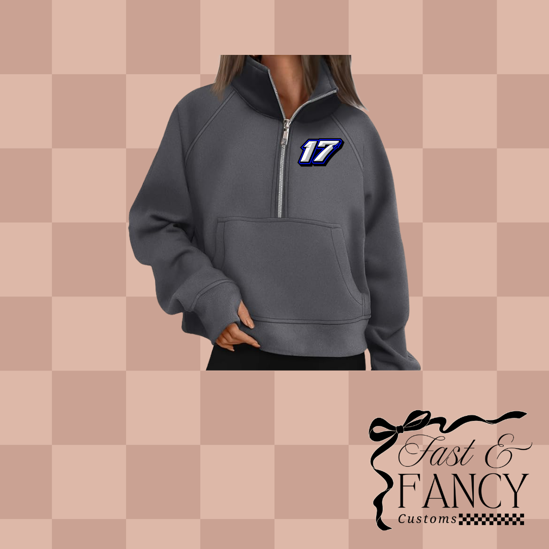 Charcoal Grey Quarter Zip