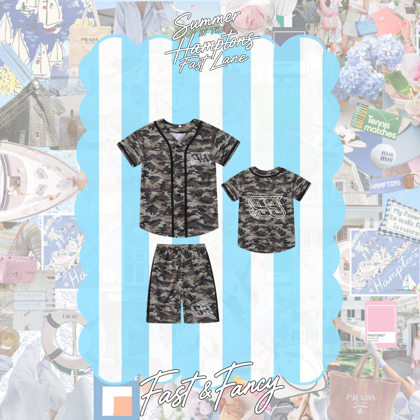 Kids Camo Jersey Set