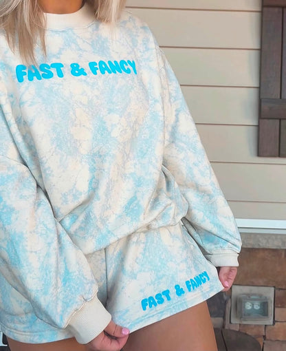 Blue Camo Fast and Fancy Set (Sold as set)