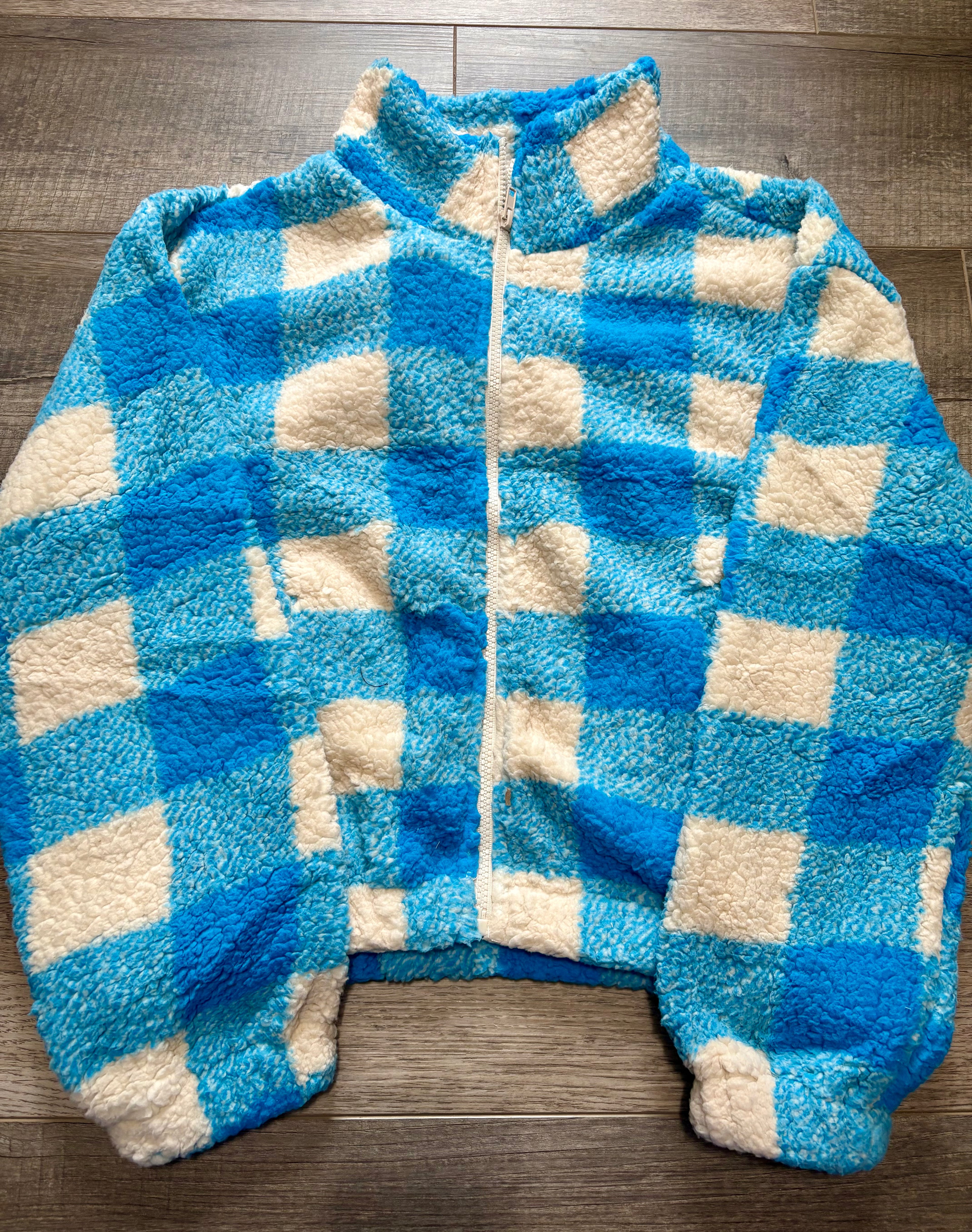 Checkered Blue Jacket