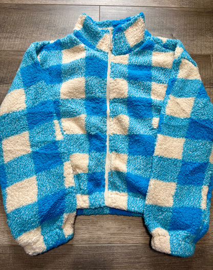 Checkered Blue Jacket