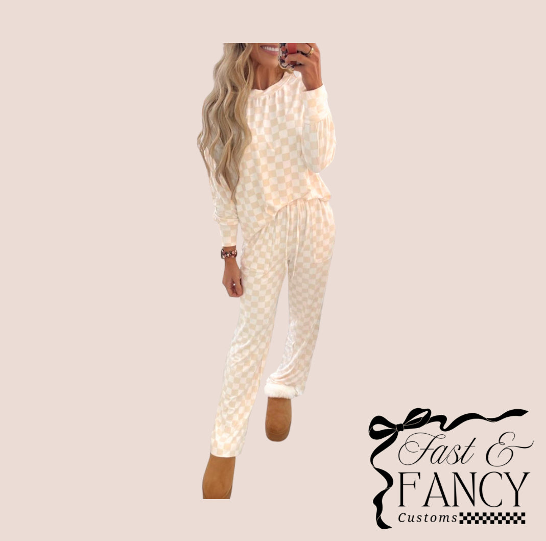 Cream Lounge Set Blank