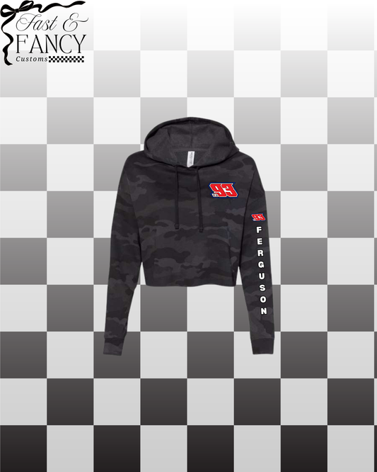 Camo Crop Hoodie