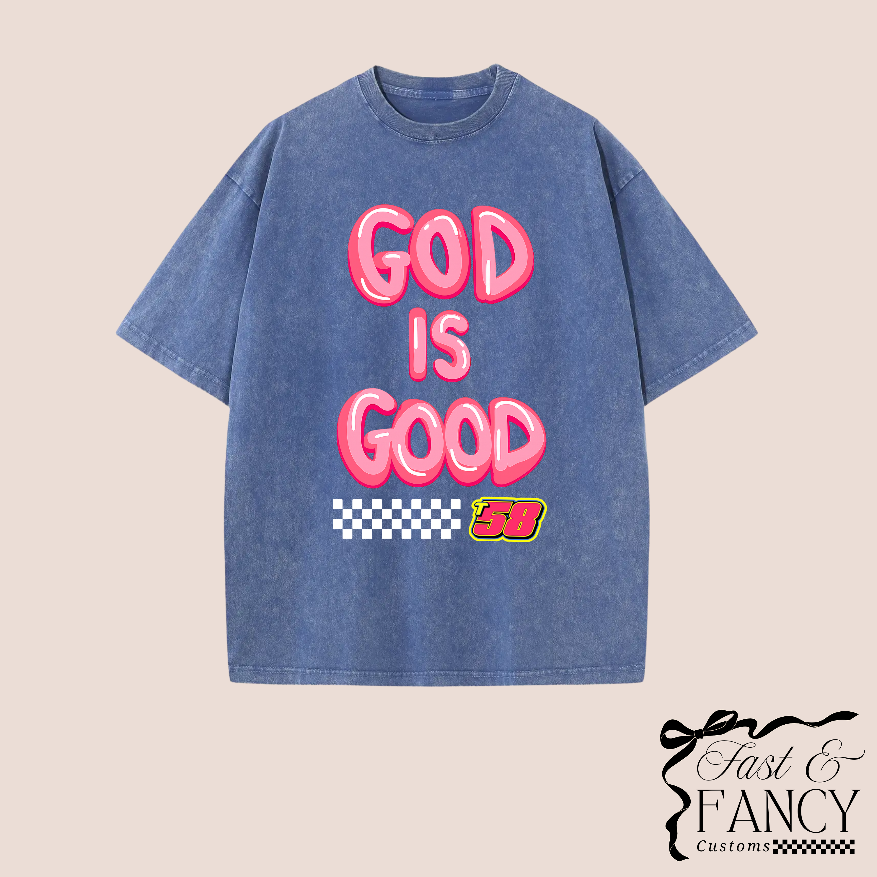 Oversized Acid Wash T-Shirt Madison’s Design