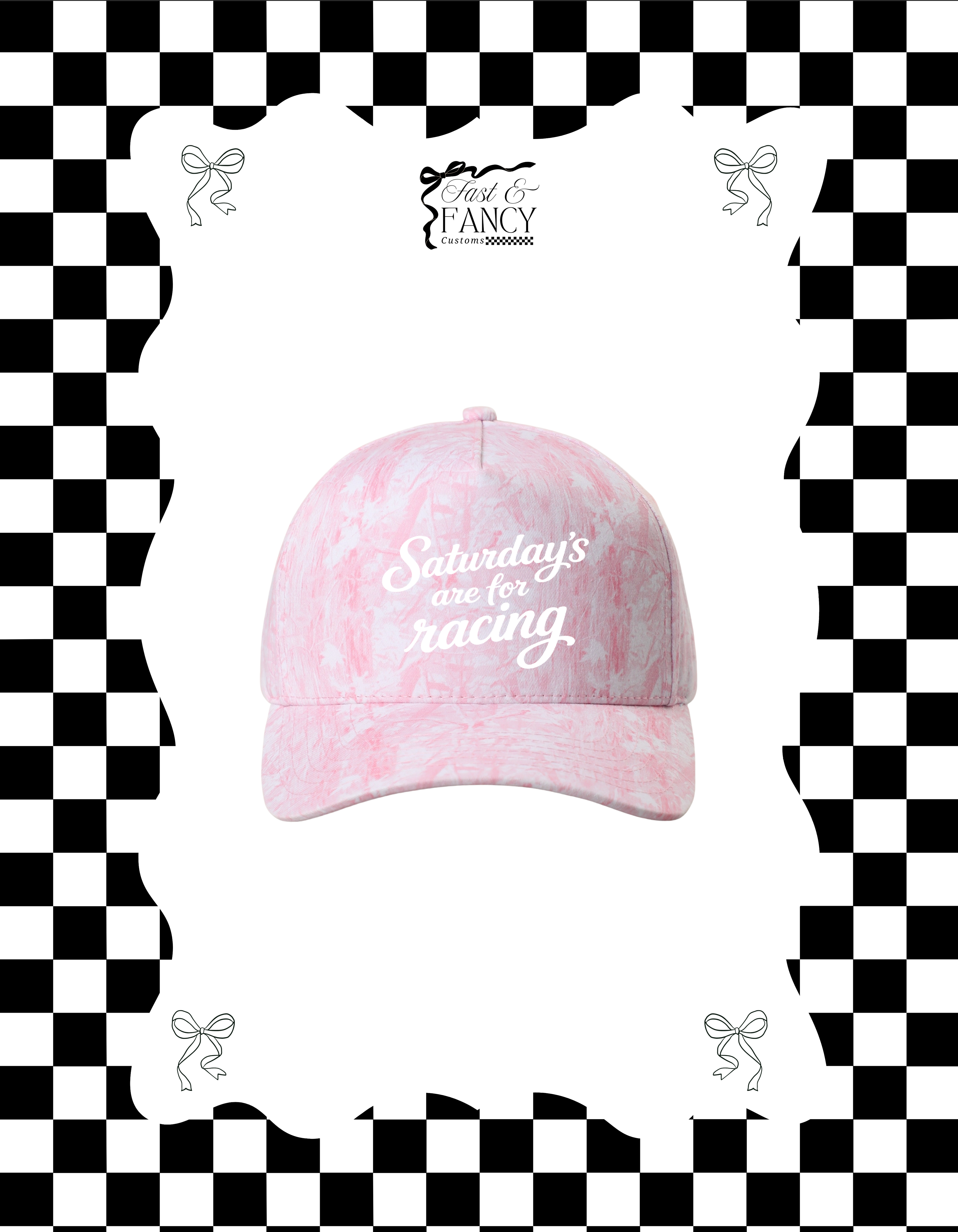 Pink Camo Fast & Fancy Hat
