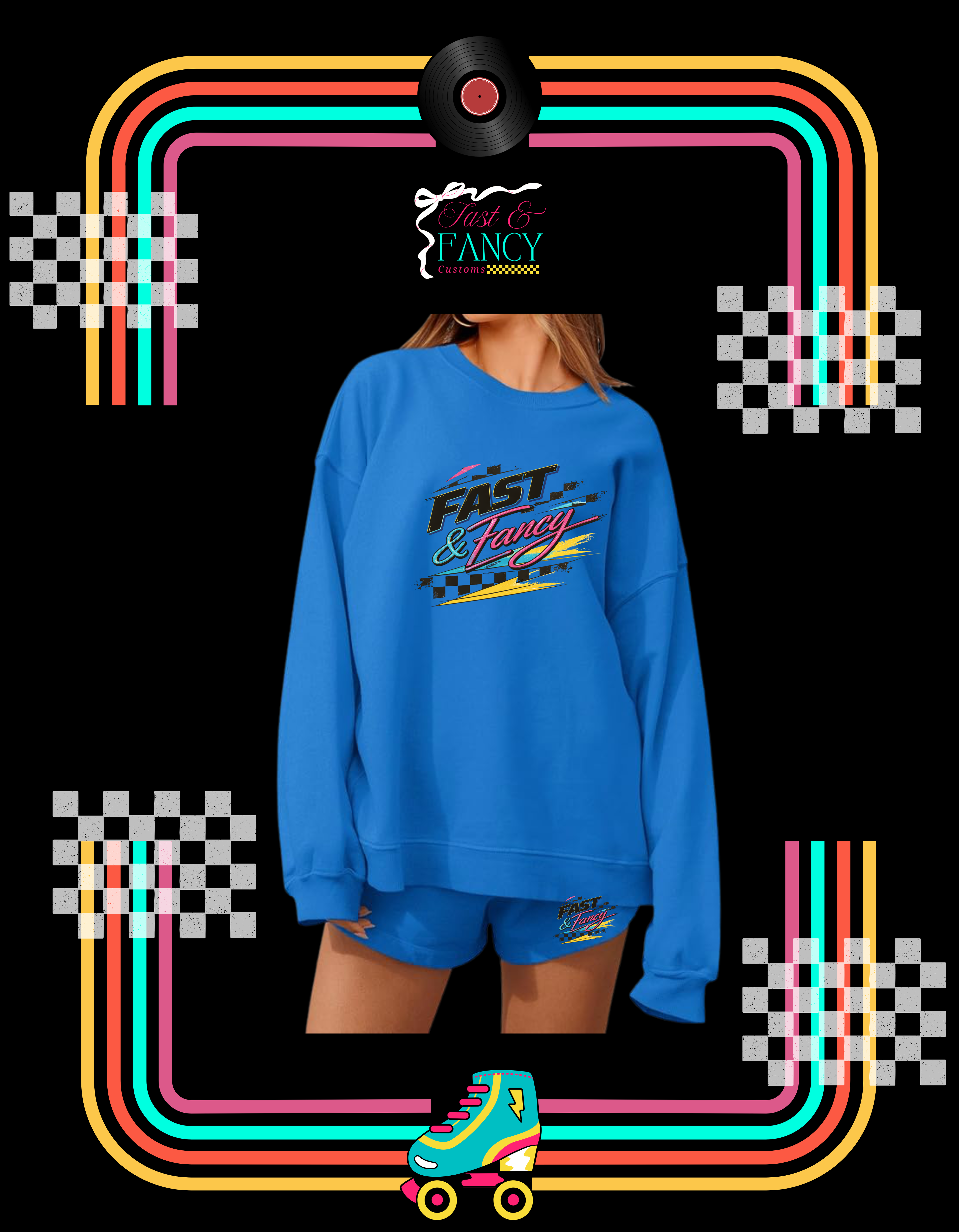 Fast & Fancy Retro Lounge set