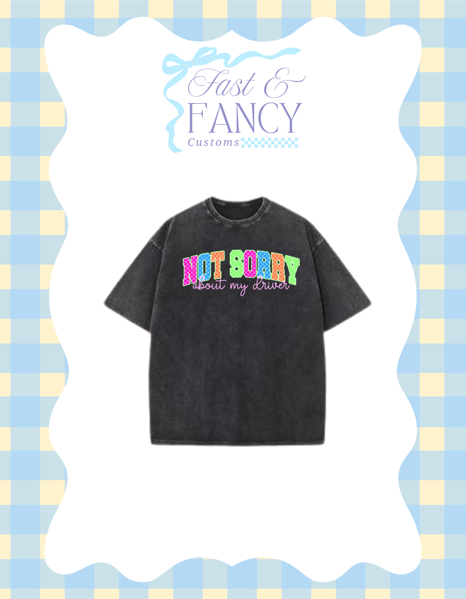 Acid wash T-shirt