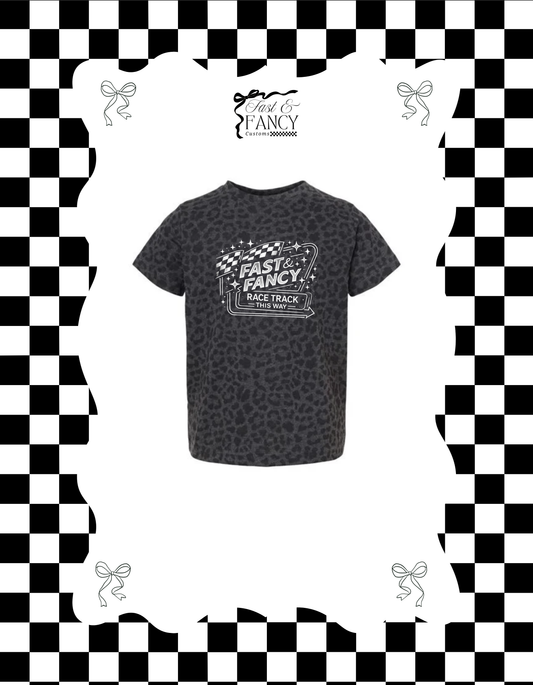 Fast & Fancy Leopard Toddler Shirt