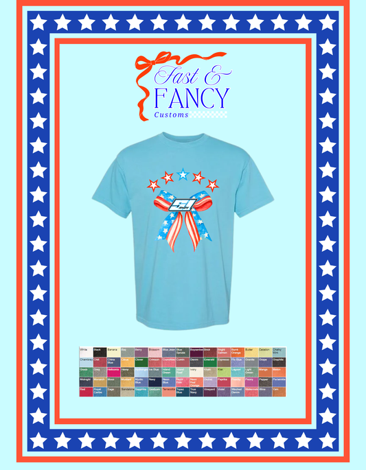 Comfort Color USA Customized Tee (Choose Your Color Tee)